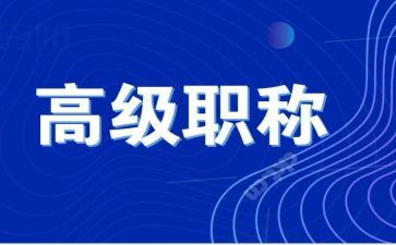 评高级工作总结8篇