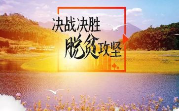 习近平脱贫攻坚战心得体会8篇