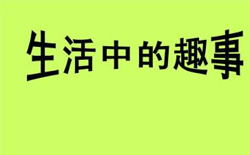 写暑假趣事作文6篇