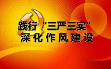 乡三严三实心得体会5篇