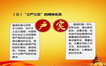 三严三实个人对照材料8篇