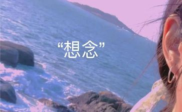 《思念》作文精选5篇