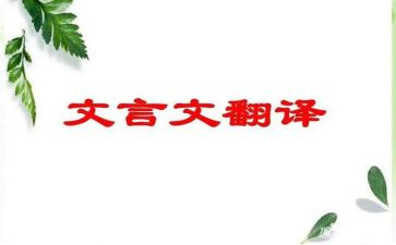 狼文言文的读后感8篇