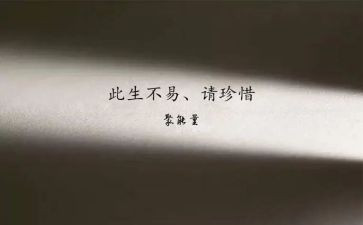 珍惜一切的作文5篇
