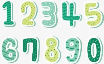 中班数学7的相邻数教案模板7篇