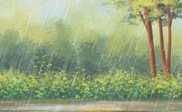 春雨二年级作文8篇